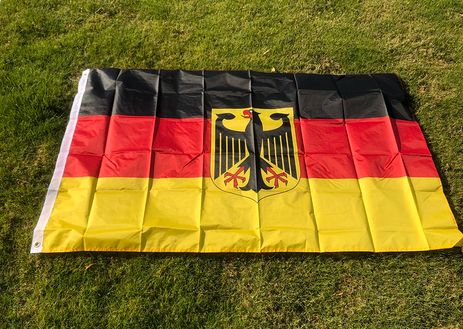 Germany Deutschland Nationalflagge mit Bundeswappen - 90x150cm