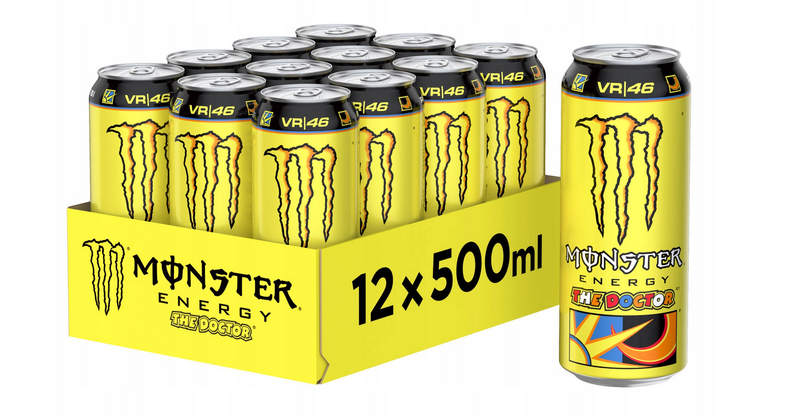 Monster The Doctor - Energetisches Getränk, 500ml (12er-Pack) Doctor Monster The Doctor - Energetisches Getränk, 500ml (12er-Pack) Doctor