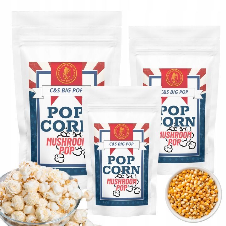Popcorn USA XXL - 3kg Körner für 114 Liter frischen Popcorn