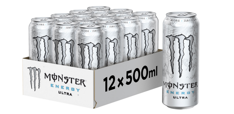 Monster The Doctor - Energetisches Getränk, 500ml (12er-Pack) Zero Ultra Monster The Doctor - Energetisches Getränk, 500ml (12er-Pack) Zero Ultra
