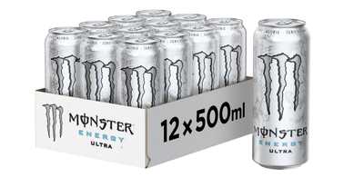 Monster The Doctor - Energetisches Getränk, 500ml (12er-Pack) Zero Ultra Monster The Doctor - Energetisches Getränk, 500ml (12er-Pack) Zero Ultra