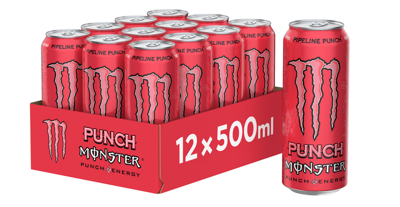 Monster Pipeline Punch - Energetisches Getränk, 0,5l (12er-Pack) Monster Pipeline Punch - Energetisches Getränk, 0,5l (12er-Pack)