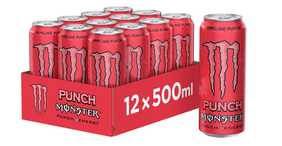 Monster Pipeline Punch - Energetisches Getränk, 0,5l (12er-Pack) Monster Pipeline Punch - Energetisches Getränk, 0,5l (12er-Pack)