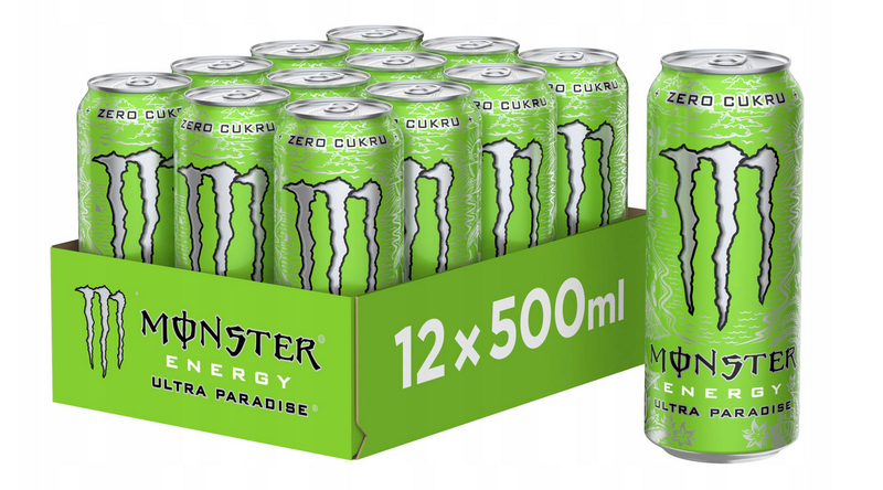 Monster Ultra Paradise - Energetisches Getränk, 0,5l (12er-Pack) Monster Ultra Paradise - Energetisches Getränk, 0,5l (12er-Pack)