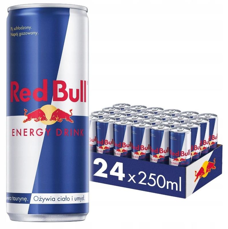 Red Bull Classic - 24x250ml - Erfrischender Energy Drink Red Bull Classic - 24x250ml - Erfrischender Energy Drink