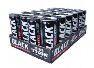 Black Energy Classic - 24x250ml - Erfrischender Energy Drink Black Energy Classic - 24x250ml - Erfrischender Energy Drink