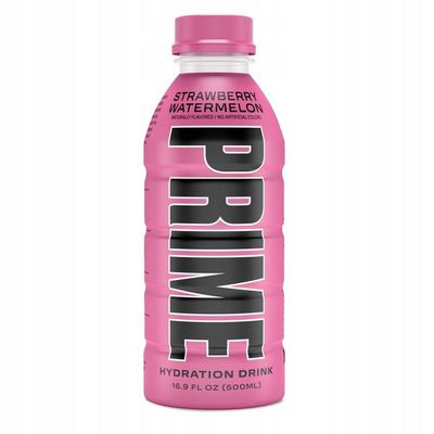 6x Prime Hydration - Sportgetränk Erdbeere Wassermelone USA 500ml 6x Prime Hydration - Sportgetränk Erdbeere Wassermelone USA 500ml