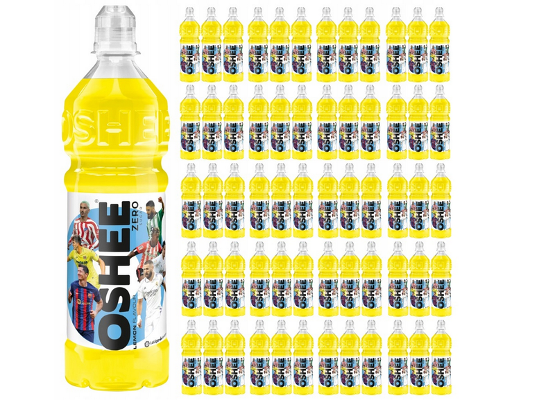 60x Oshee Zero - Isotonisches Sportgetränk Zitrone 750ml 60x Oshee Zero - Isotonisches Sportgetränk Zitrone 750ml