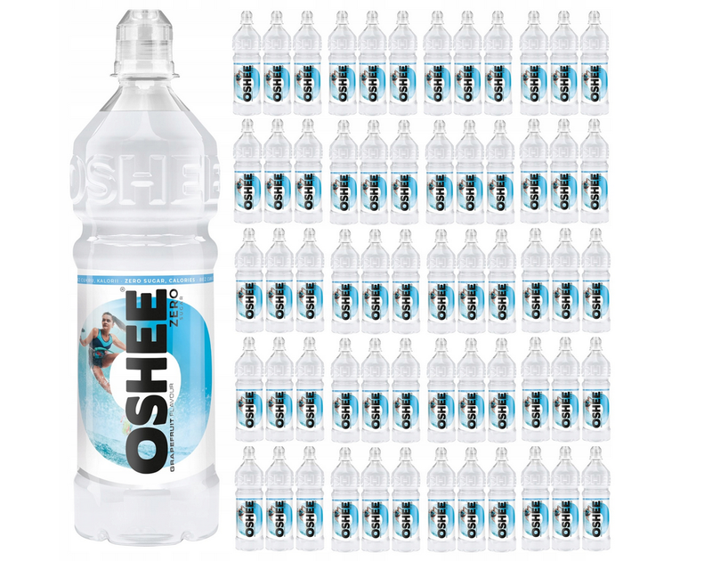 60x Oshee Sports Drink Zero - Grapefruit 750ml 60x Oshee Sports Drink Zero - Grapefruit 750ml