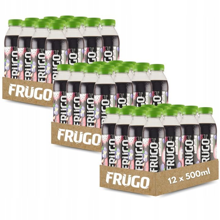 36x Frugo Ultra Black - Mehrfruchtgetränk 500ml 36x Frugo Ultra Black - Mehrfruchtgetränk 500ml