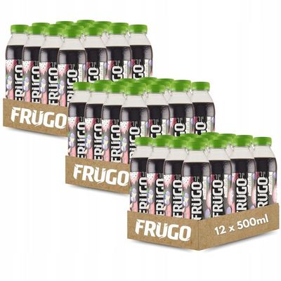 36x Frugo Ultra Black - Mehrfruchtgetränk 500ml 36x Frugo Ultra Black - Mehrfruchtgetränk 500ml