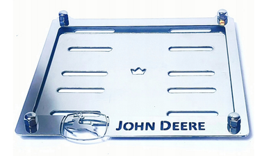 INOX Kennzeichenhalter für Traktoren - John Deere INOX Kennzeichenhalter für Traktoren - John Deere