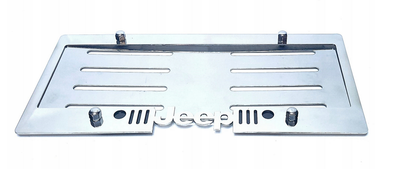 INOX Kennzeichenhalter für Traktoren - John Deere INOX Kennzeichenhalter für Traktoren - John Deere