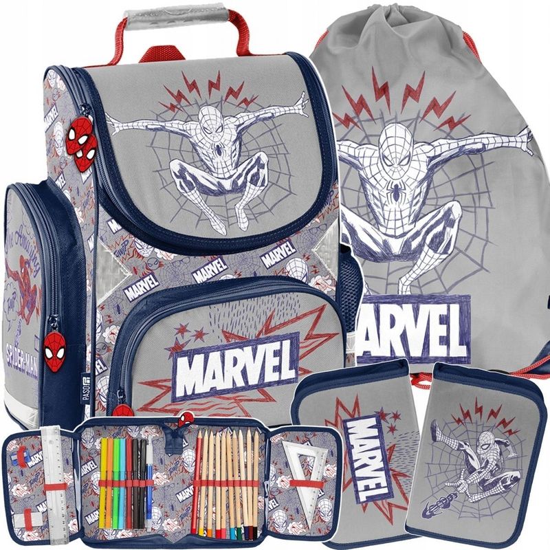 Schulranzen Rucksack Tornister Schultasche Spiderman Schulranzen Rucksack Tornister Schultasche Spiderman