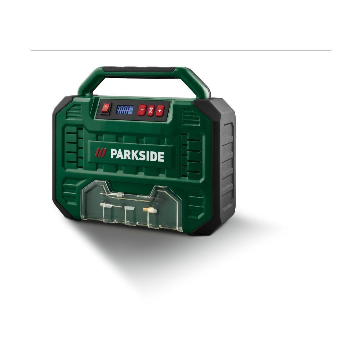 PARKSIDE Kompressor mit digitaler Anzeige PMK 150 A1 - Tragbar, 12 V/230 V