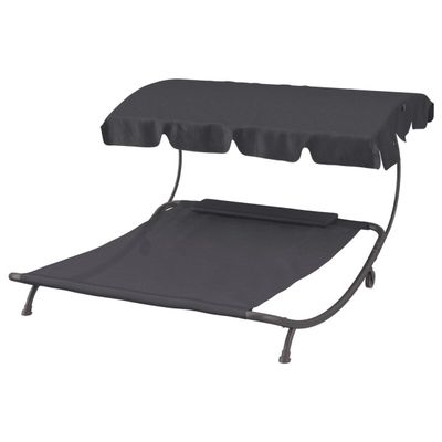 LIVARNO home Doppelliege 200 x 200 cm mit Sonnenblende LIVARNO home Doppelliege 200 x 200 cm mit Sonnenblende