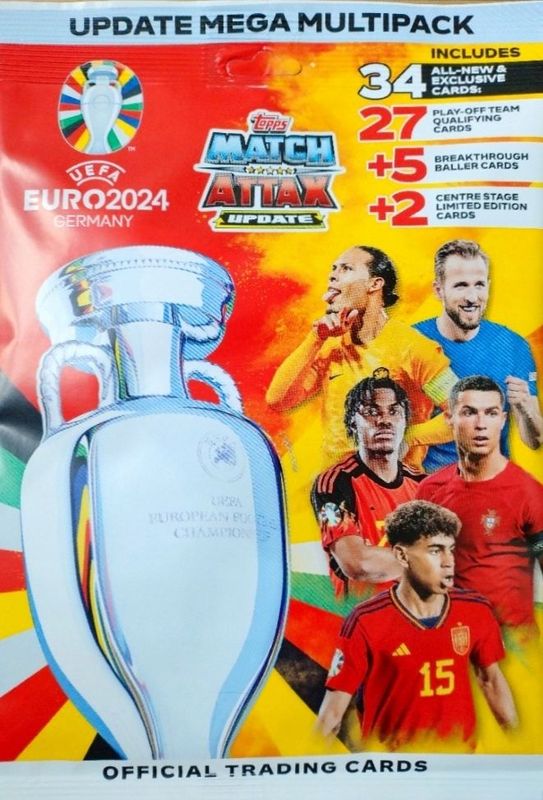 EURO 2024 Topps Match Attax Update Multipack - Polska Edition EURO 2024 Topps Match Attax Update Multipack - Polska Edition