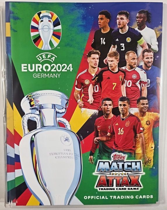 Album UEFA EURO 2024 - Offizieller Guide von Topps Match Attax Album UEFA EURO 2024 - Offizieller Guide von Topps Match Attax