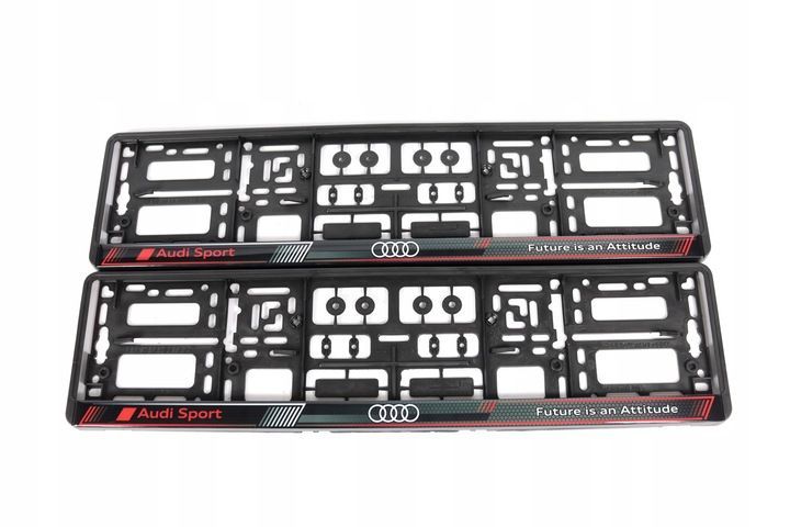 Audi Sport Kennzeichenhalter – Future is an Attitude