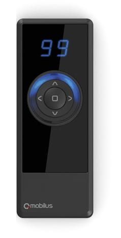 Mobilus Cosmo HM – 99-Kanal-Fernbedienung (Schwarz)