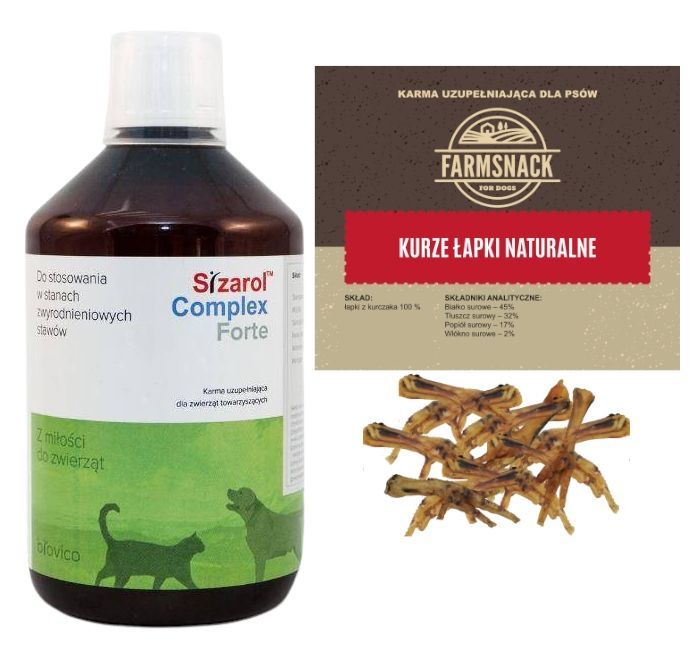 BIOVICO Sizarol Complex 500 ml + FarmSnack Krähenfüße Natural 1 kg BIOVICO Sizarol Complex 500 ml + FarmSnack Krähenfüße Natural 1 kg