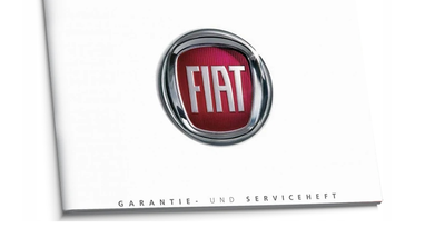 Deutsches Serviceheft Inspektion für Fiat Fahrzeuge NEU Original