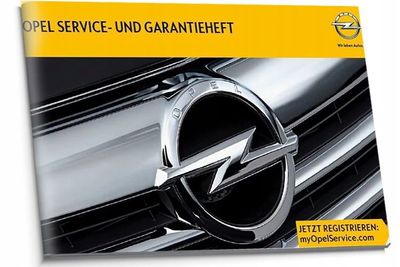 Deutsches Serviceheft Inspektion für Opel Fahrzeuge NEU Original