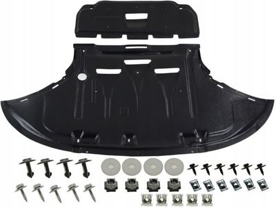 Motorabdeckung Audi A6 C6 (2004-2011) mit Befestigungsklammern 4F0863821A Motorabdeckung Audi A6 C6 (2004-2011) mit Befestigungsklammern 4F0863821A