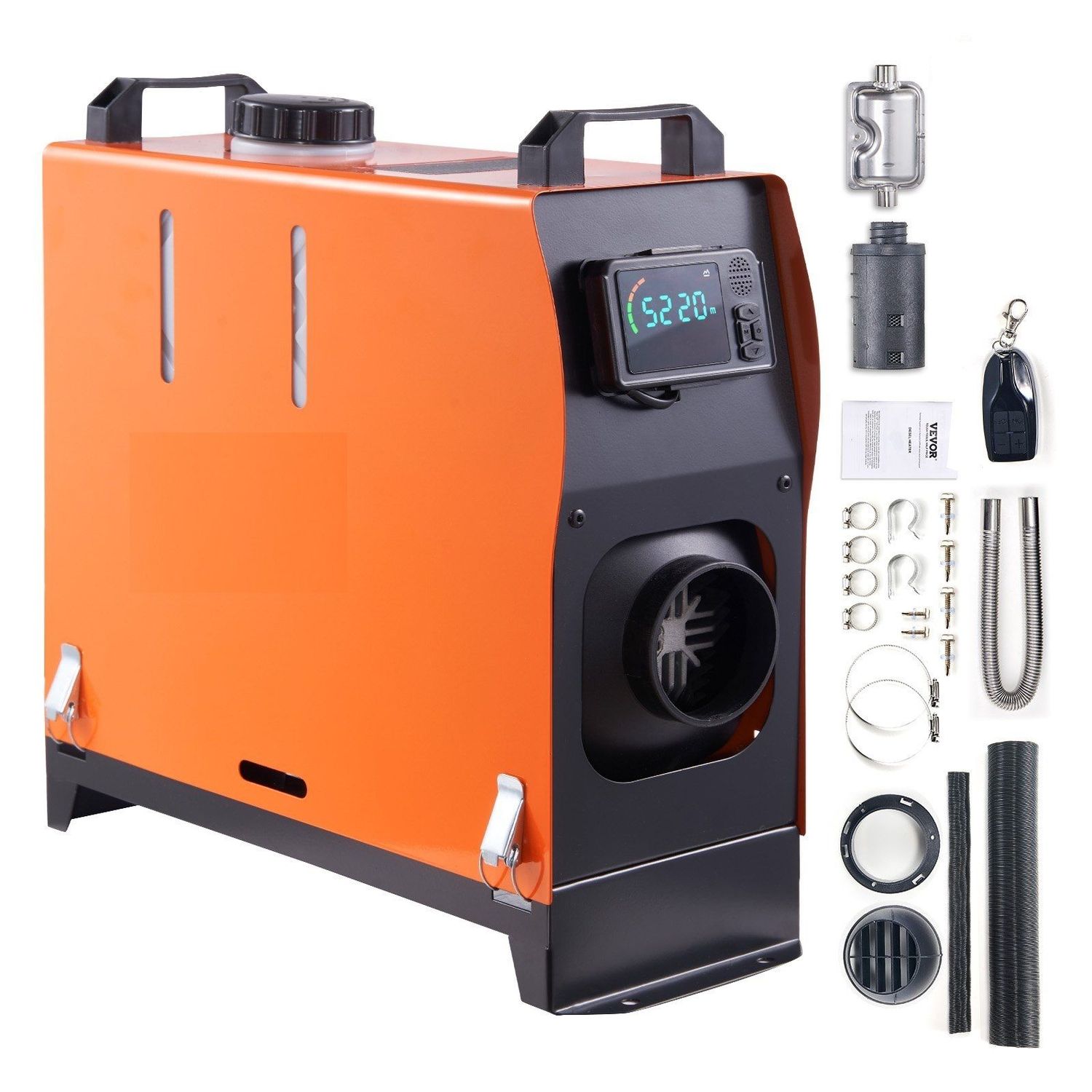Luft-Dieselheizung 12V 5KW mit LCD-Display & Fernbedienung – Effiziente Heizung für Fahrzeuge Standheizung