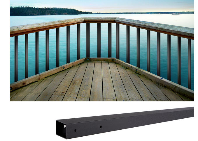 Deck Balusters – Metallspindeln (101 Stück, 66 cm) aus Aluminiumlegierung Geländer