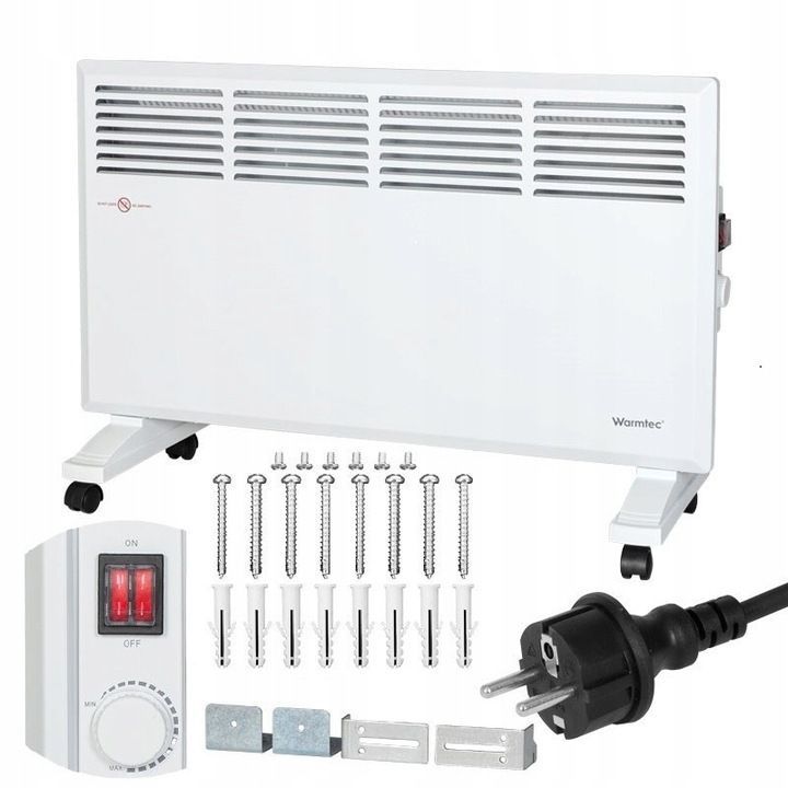 Energiesparender Elektrischer Heizkörper 2000W mit Thermostat – Effiziente Wärme für Ihr Zuhause