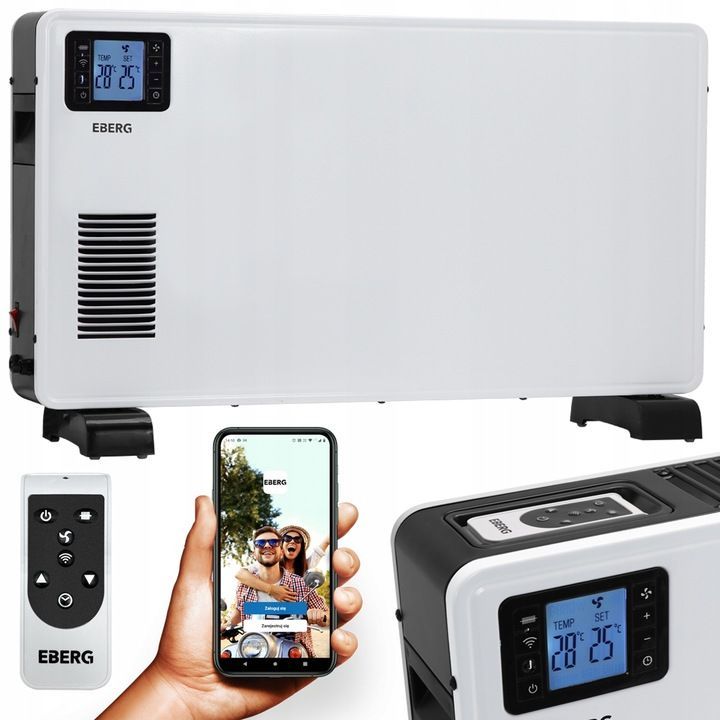 Elektrischer Konvektor-Heizkörper 2300W – Energiesparend mit WiFi-Steuerung