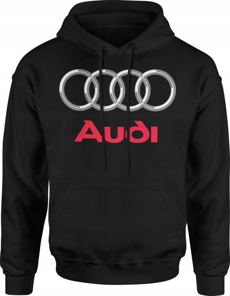 Herren Baumwoll-Sweatshirt für Audi-Fans – Mit hochwertigem Siebdruck