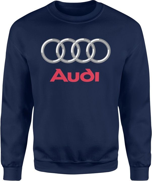 Herren Baumwoll-Sweatshirt für Audi-Fans – Mit hochwertigem Siebdruck Design 6