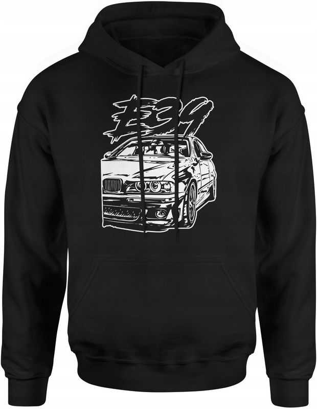 BMW E39 M5 Herren Kapuzenpullover mit M-Paket-Druck BMW E39 M5 Herren Kapuzenpullover mit M-Paket-Druck