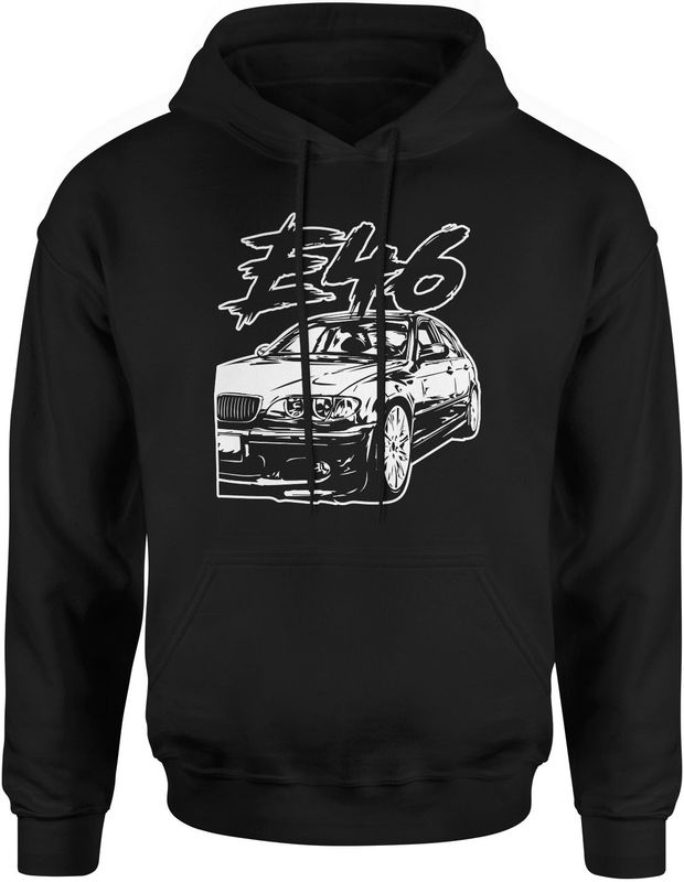 BMW E46 Herren Hoodie mit M3 Paket Druck – Perfektes Geschenk für Motorsport-Fans! BMW E46 Herren Hoodie mit M3 Paket Druck – Perfektes Geschenk für Motorsport-Fans!
