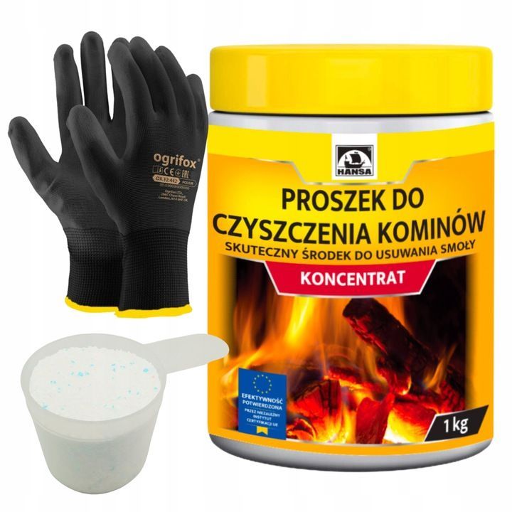 Effektives Teerentfernungsmittel Kamin Ofen Schornbstein HANSA® – 2 kg