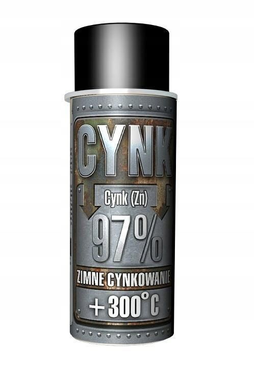 HANSA® Hitzebeständiges Zink-Spray für Grills – 400 ml