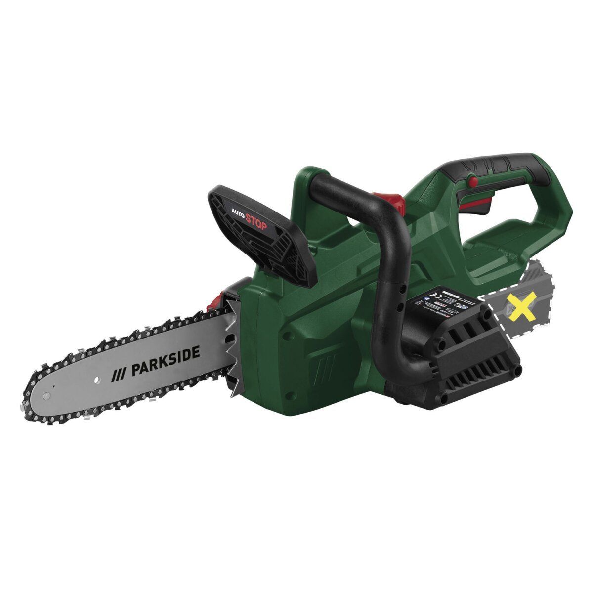 PARKSIDE® »PKSA 20-Li D4« 20 V Akku-Kettensäge