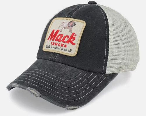 Premium American Needle Mack Orville Black Stone Trucker Cap