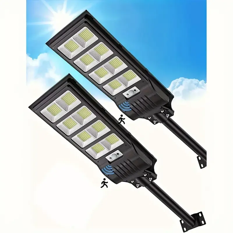 2er-Set Superhelle LED-Solarwandleuchten – Funktionalität und Stil für Ihren Außenbereich