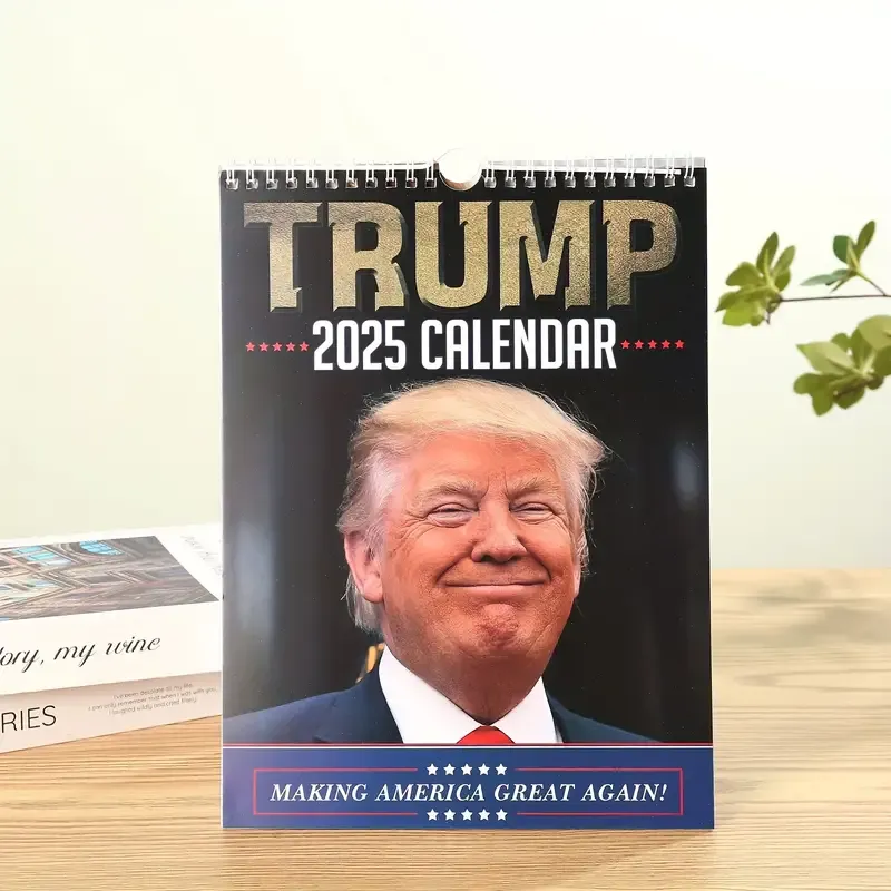 2025 'Machen Sie Amerika Wieder Großartig' Trump-Inspirierter Wandkalender – Praktisch und dekorativ für jeden Raum 2025 'Machen Sie Amerika Wieder Großartig' Trump-Inspirierter Wandkalender – Praktisch und dekorativ für jeden Raum