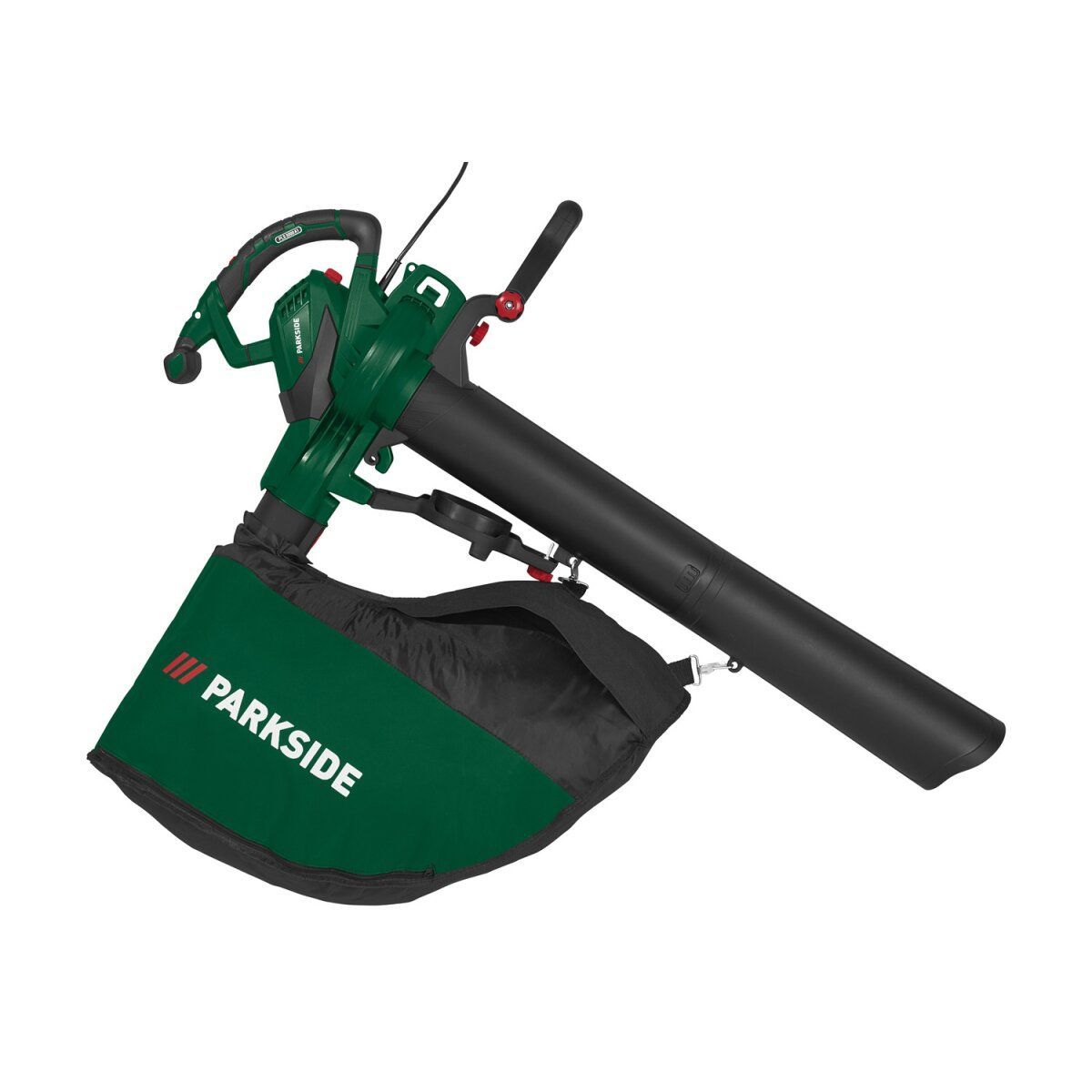 PARKSIDE® 3in1 Elektro-Laubsauger/-bläser »PLS 3000 A1« – 3000 W – Leistungsstark & Vielseitig für Ihren Garten