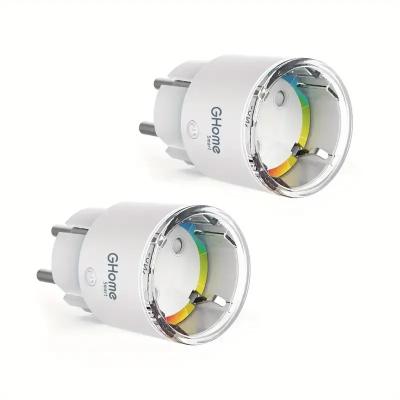 2Pack WLAN Smart Steckdose – Messung des Stromverbrauchs & Fernsteuerung über App – Kompatibel mit Alexa & Google Home