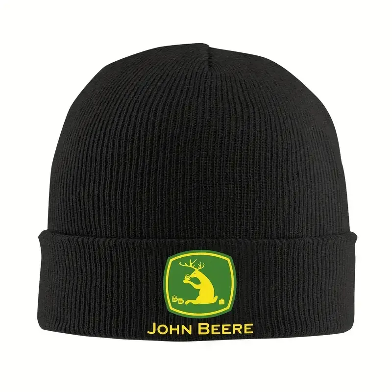 John Beere Funky Bier-Themen Strickmütze – Gemütlich, Stylisch und Voller Spaß! Design 2