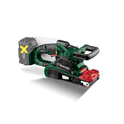 PARKSIDE® 20 V Akku-Bandschleifer »PBSDA 20-Li A1« – Ohne Akku und Ladegerät – Leistungsstarker Schleifer für präzise Arbeiten PARKSIDE® 20 V Akku-Bandschleifer »PBSDA 20-Li A1« – Ohne Akku und Ladegerät – Leistungsstarker Schleifer für präzise Arbeiten