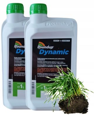 Roundup Dynamic 613 SL – 2 x 1 l – Der stärkste Unkrautvernichter mit Wurzelwirkung​