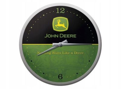 Wanduhr John Deere – Stilvolle Uhr für Garten- und Landwirtschaftsliebhaber Wanduhr John Deere – Stilvolle Uhr für Garten- und Landwirtschaftsliebhaber