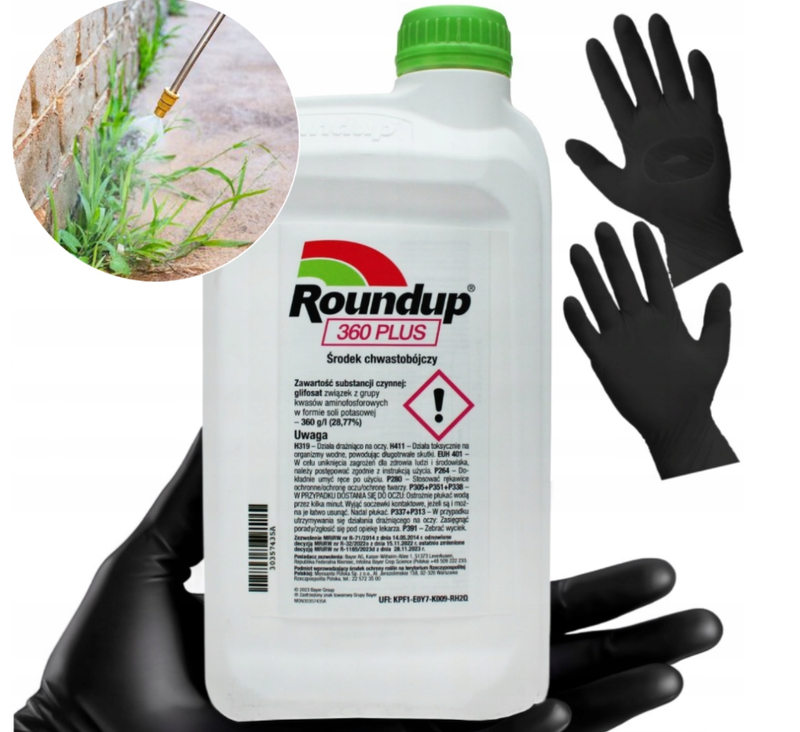 Roundup 360 Plus 1L Set mit Handschuhe– Effektiver Unkrautvernichter für Haus & Garten Roundup 360 Plus 1L Set mit Handschuhe– Effektiver Unkrautvernichter für Haus & Garten