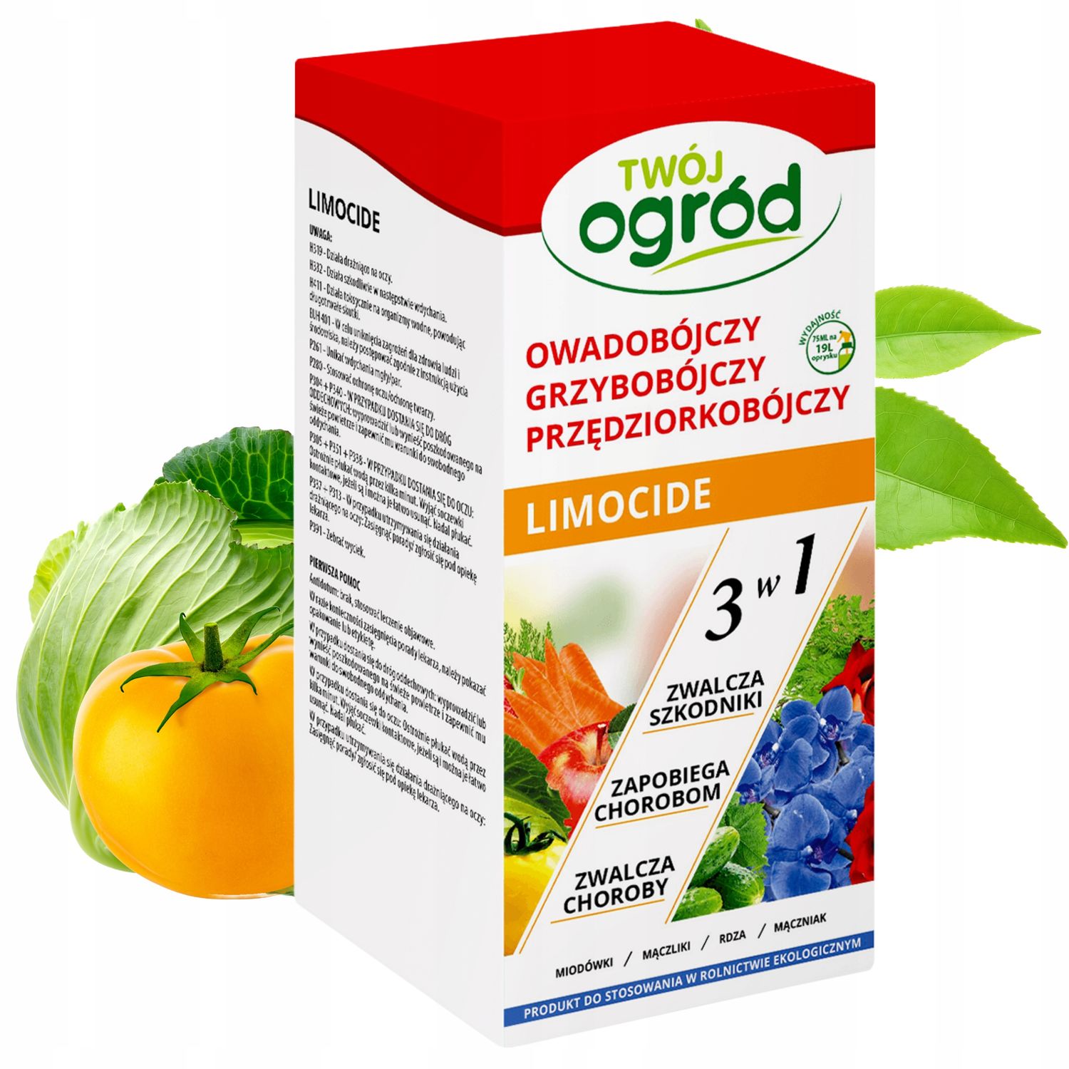 Limocide 50 ml – 3-in-1 Schutz gegen Schädlinge, Pilzkrankheiten & Milben
